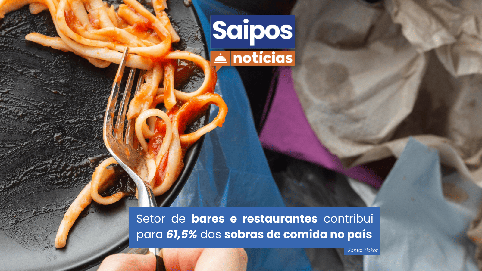 desperdício brasil SAIPOS