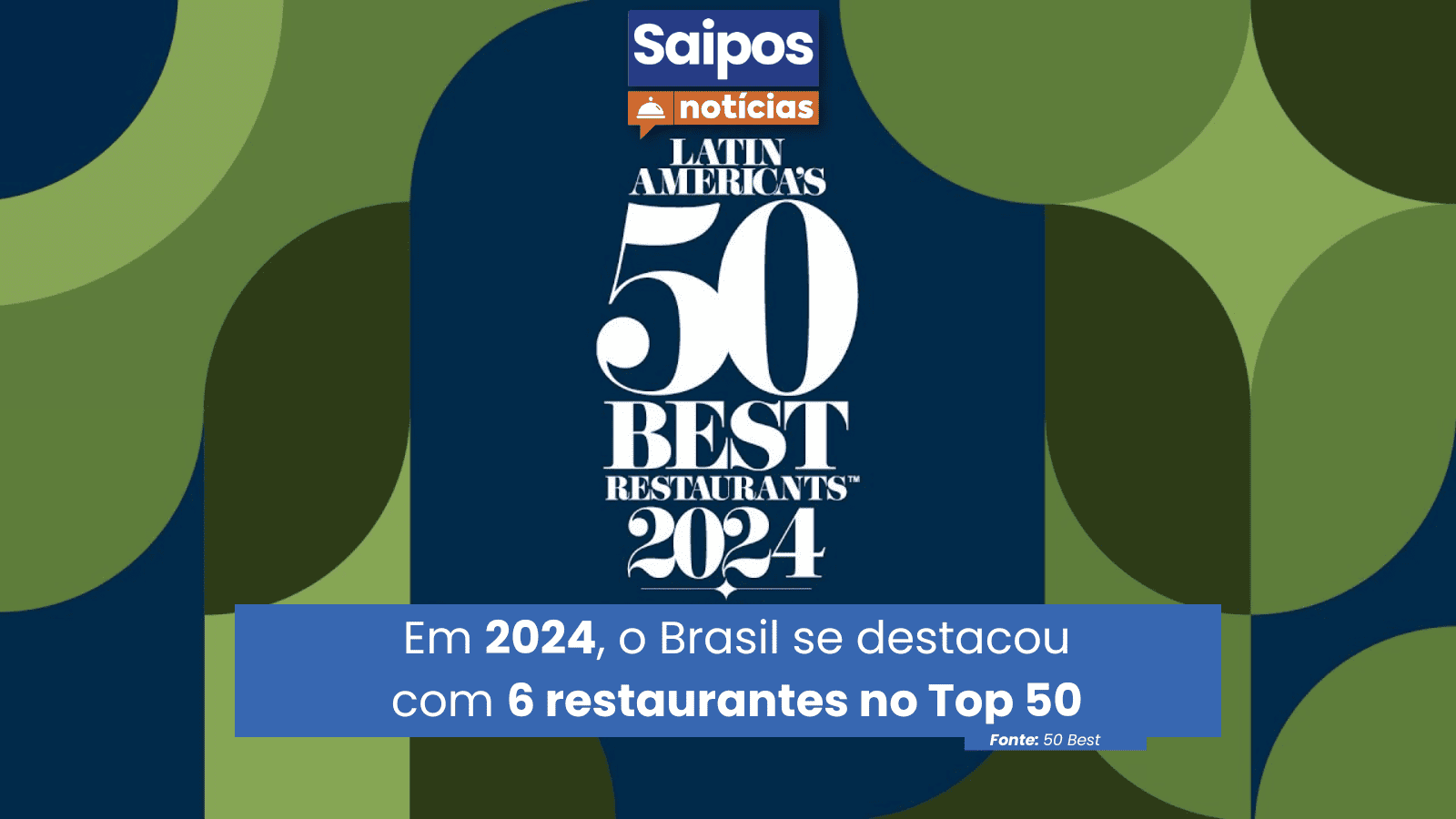 restaurantes brasileiros no ranking 50 Best América Latina