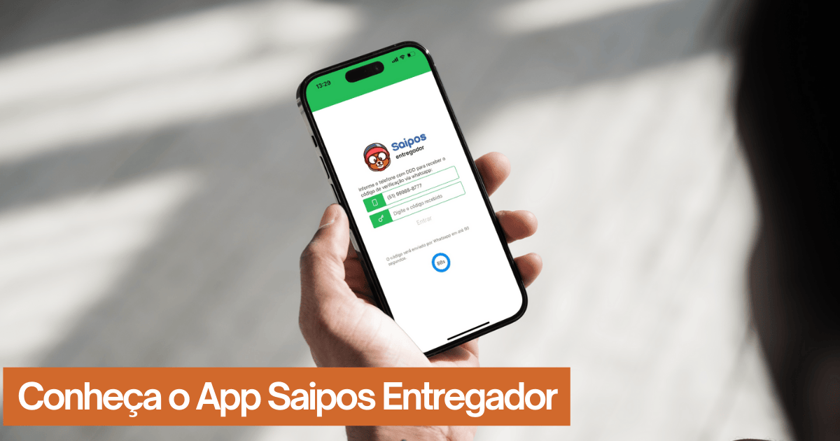 Imagem do artigo  Saipos Entregador | Aplicativo para entregas