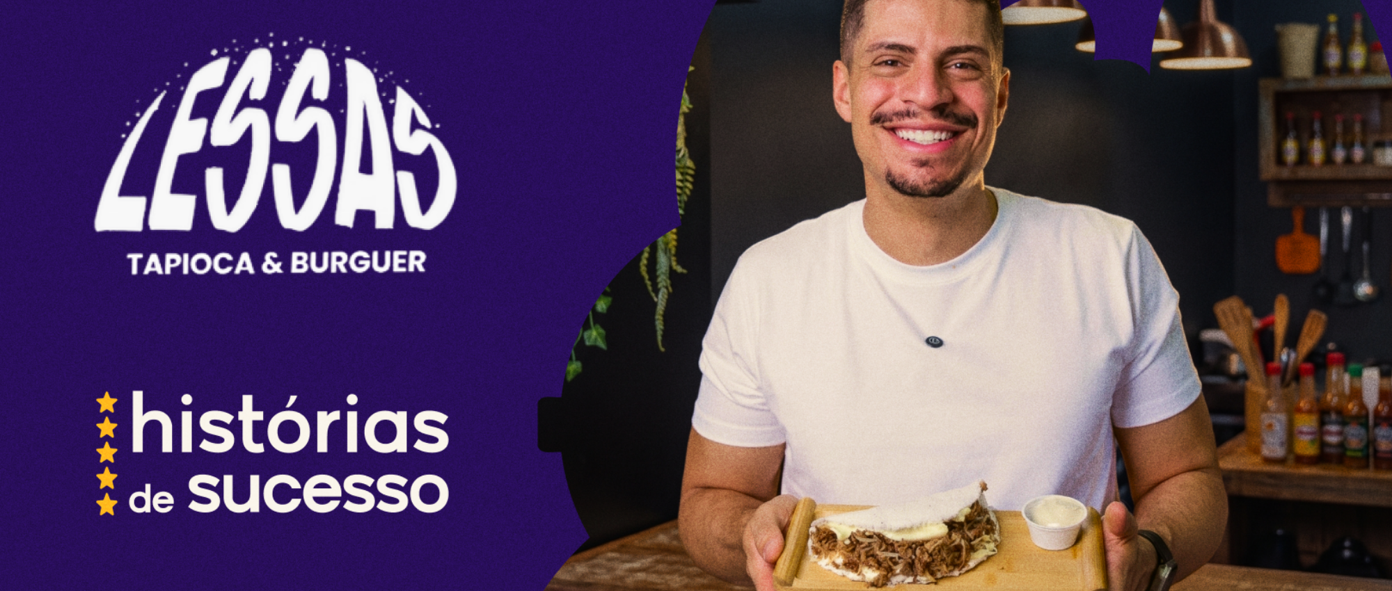 Imagem do artigo Lessa's Tapioca & Burguer automatiza delivery e elimina caos operacional com Saipos
