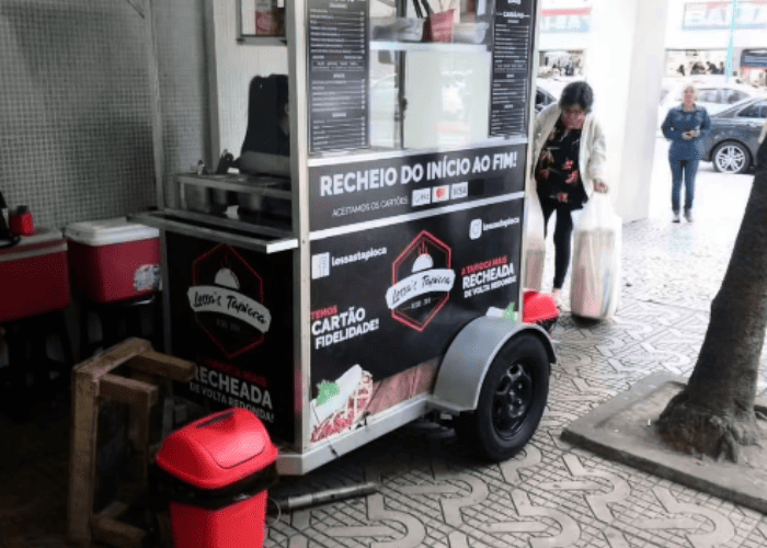 Carrinho onde a Lessa's nasceu