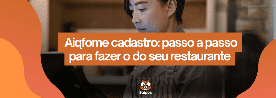 pessoa fazendo cadastro em computador SAIPOS