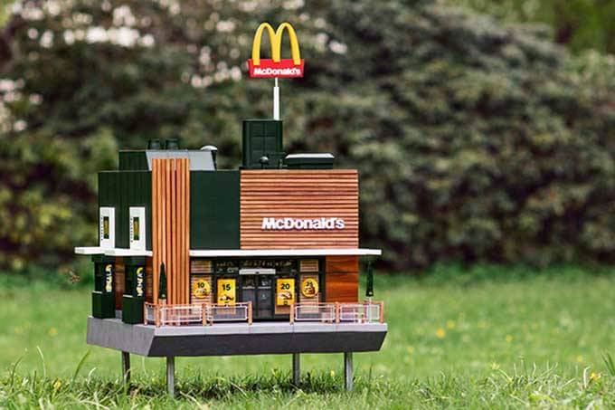 McDonald’s inaugura menor loja do mundo
