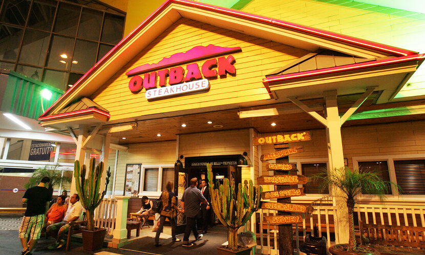 Vendas do Outback no Brasil crescem 3,5% no 2° trimestre