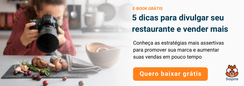 Baixe o e-book e tenha as melhores dicas para divulgar seu restaurante e vender mais