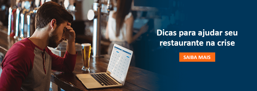 Baixe o e-book e veja dicas para ajudar seu restaurante na crise