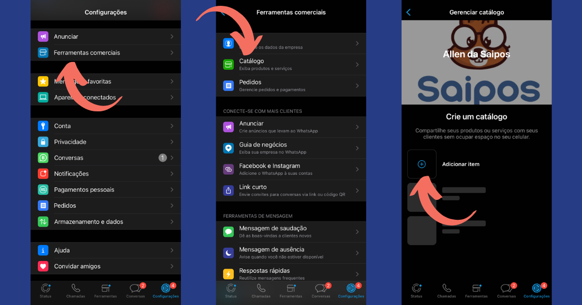 Como fazer cardápio digital para WhatsApp Tutorial - Saipos sistema para restaurante