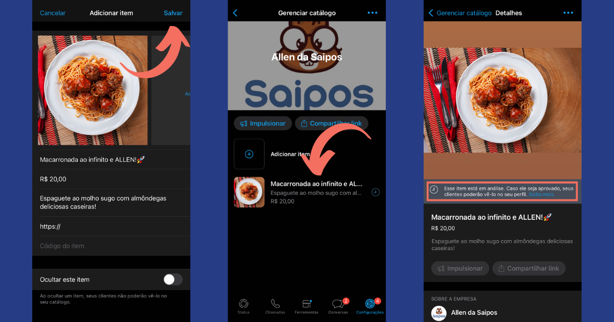 Como fazer cardápio digital para WhatsApp Tutorial - Saipos sistema para restaurante