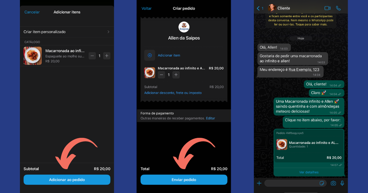 Como fazer cardápio digital para WhatsApp Tutorial - Saipos sistema para restaurante