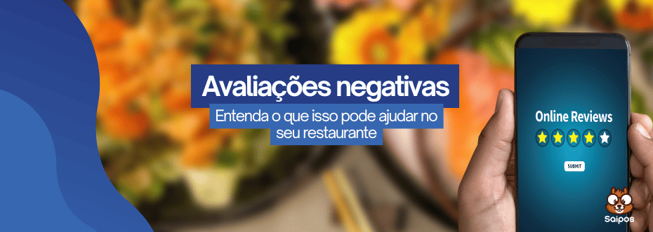 pessoa fazendo avaliação da comida - como responder avaliações negativas