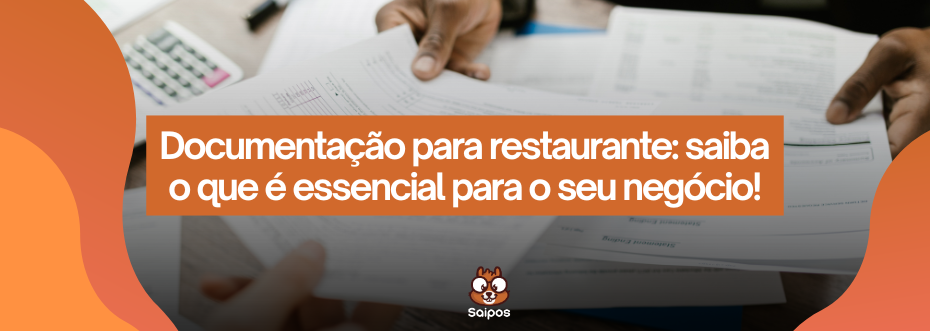 documentação para restaurante-SAIPOS-Sistema para restaurantes