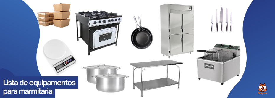 equipamentos para marmitaria SAIPOS