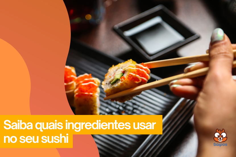 imagem de apresentação do conteúdo sobre ingredientes de sushi
