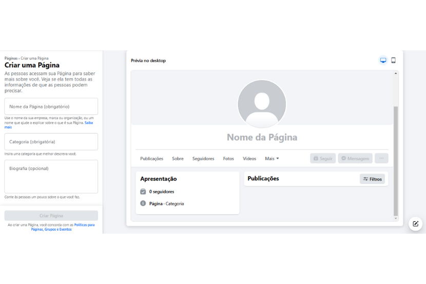como personalizar perfil de restaurante no facebook