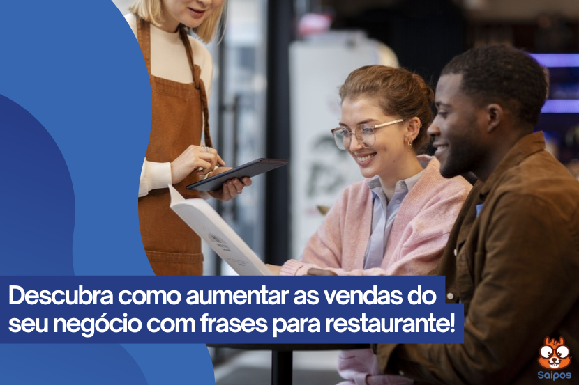 aumente suas vendas com frases para restaurante - saipos